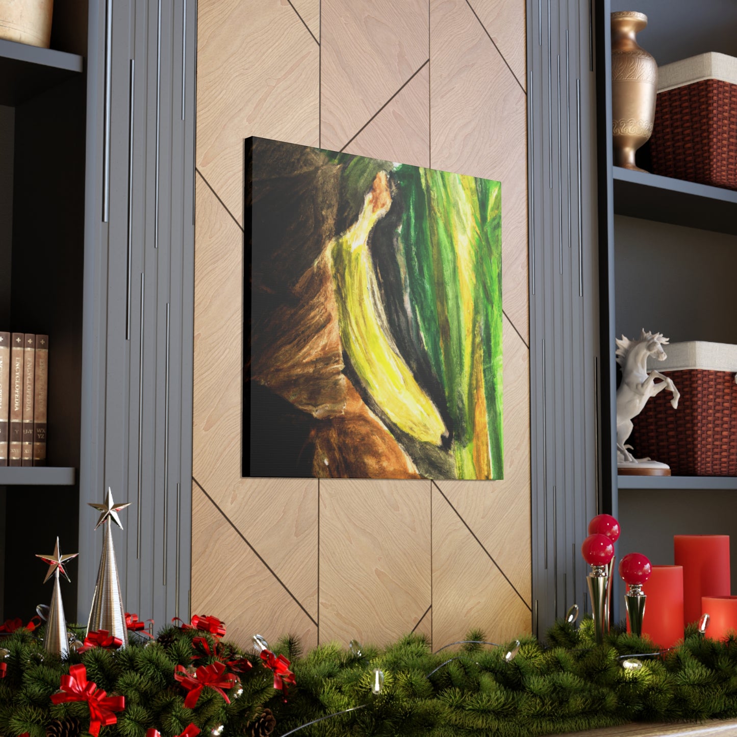 Bananna Garden Delight. - Canvas