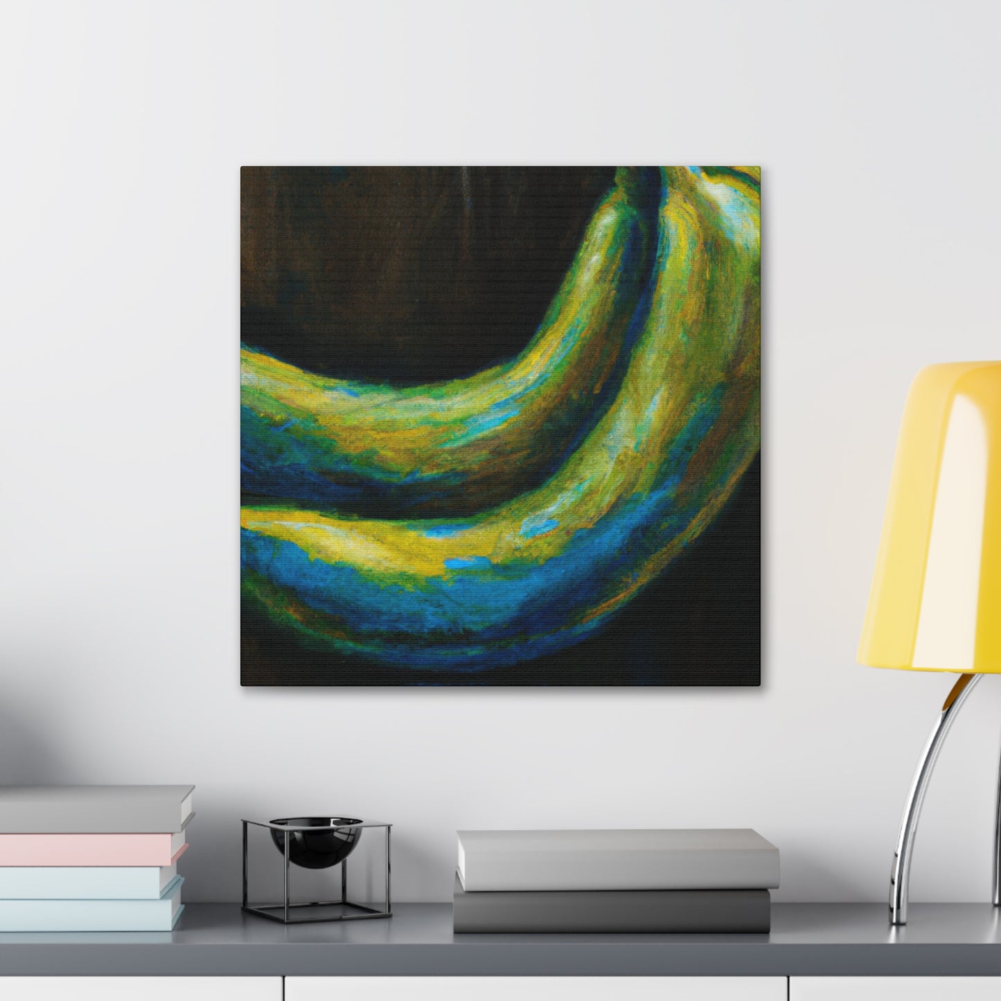 "Banana Slices Dreaming" - Canvas