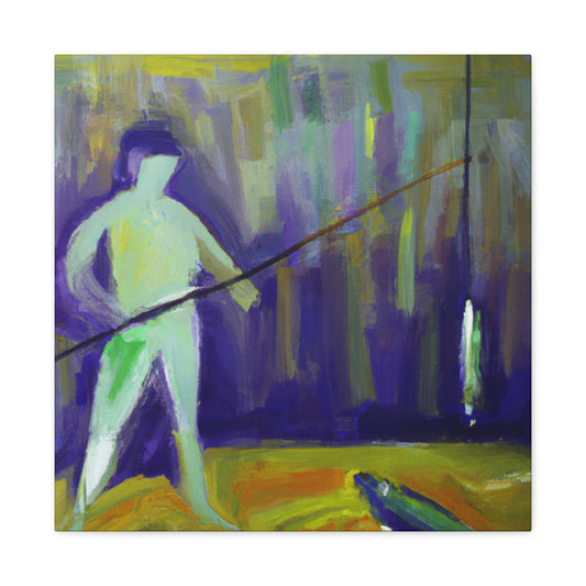 Fishing in Abstractions - Canvas