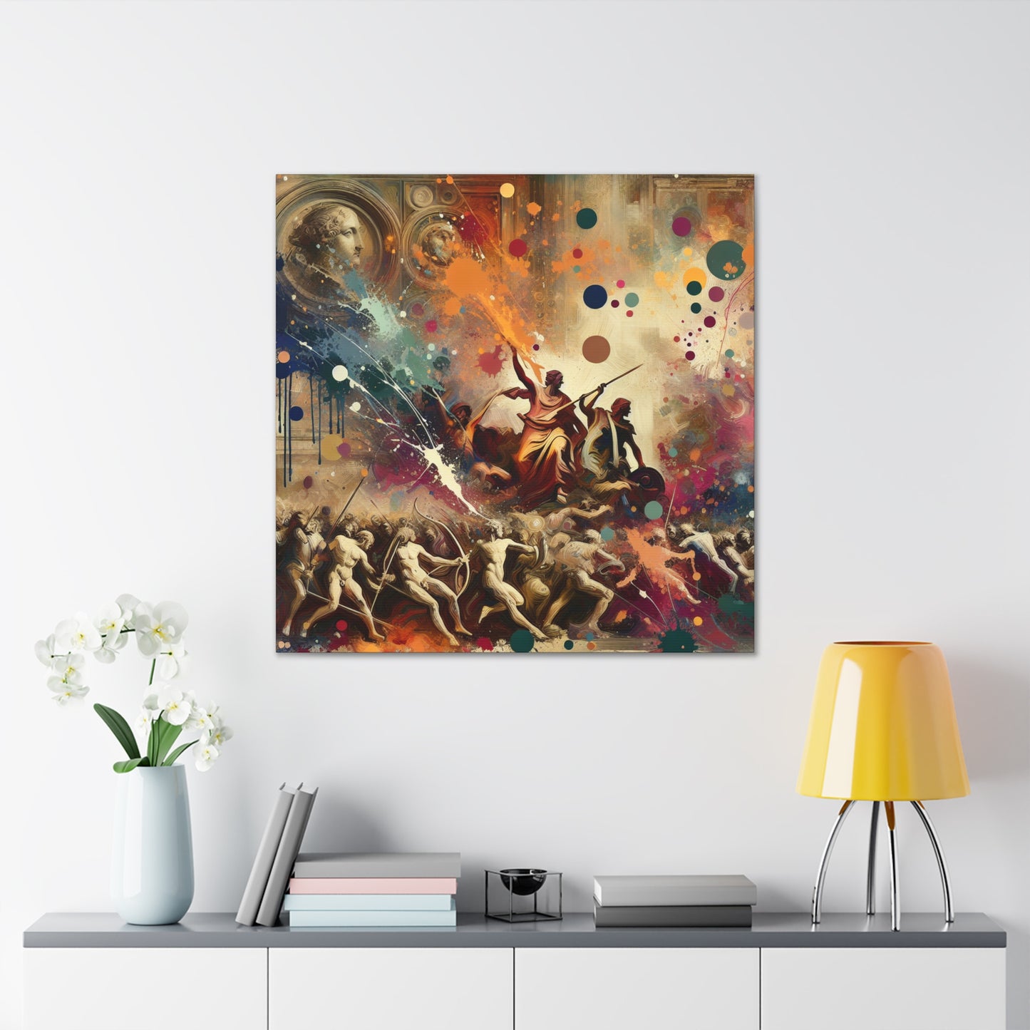 Vibrant Spectacle of Renaissance - Canvas