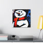 Snowman Winter Wonderland - Canvas