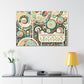 Whimsical Heritage Hues - Canvas