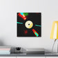 "Vinyl Record Symphony" - Canvas