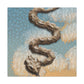 Rattlesnake On Canvas - Canvas