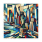 Concrete Jungle Awakening - Canvas