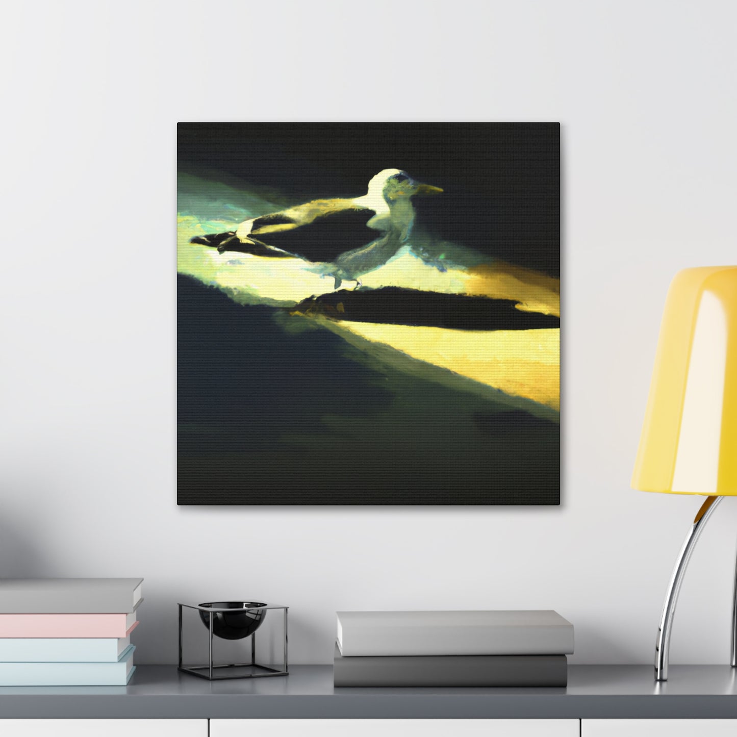 Seagull's Soaring Freedom - Canvas