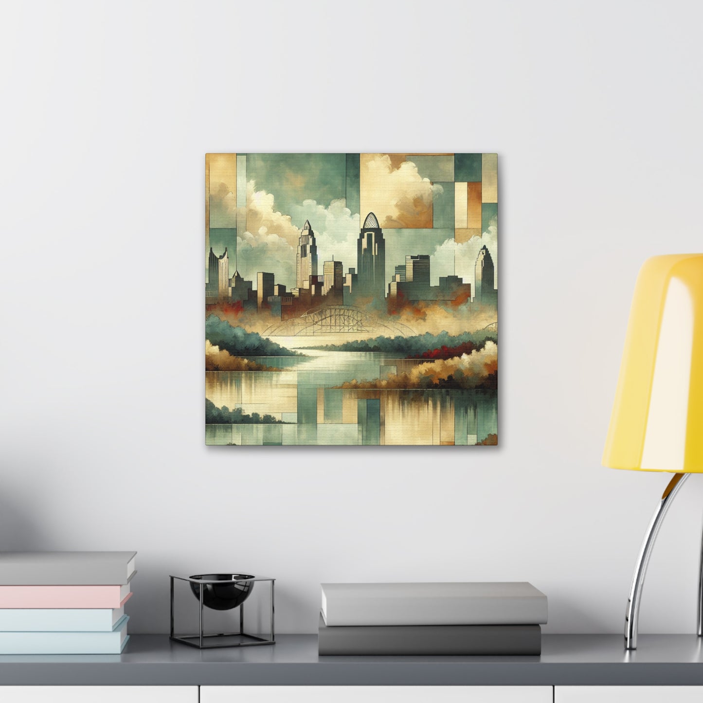 "Flourishing Queen City" - Canvas