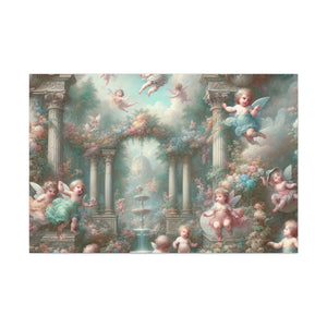 Whimsical Garden Dreams - Canvas