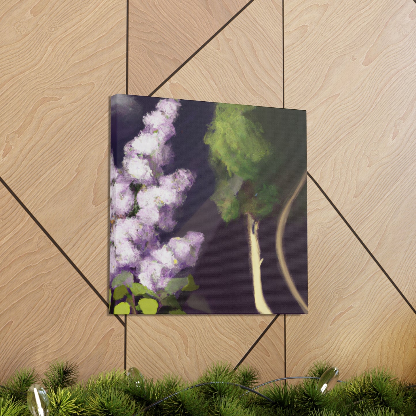 Lilac in Surrealism - Canvas