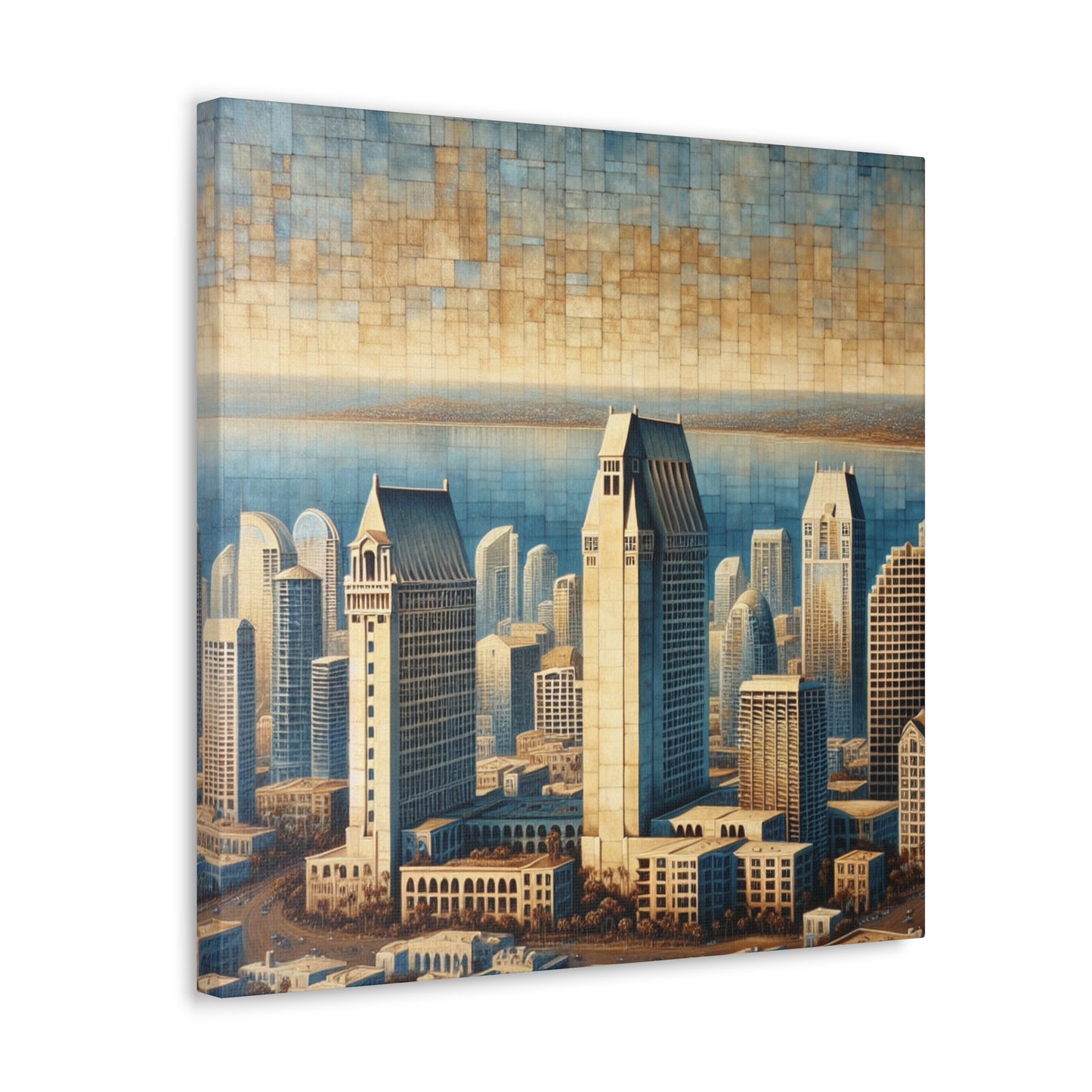 "Seaside Symphony: San Diego" - Canvas