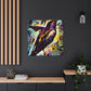 "Starling Symphony in Deco" - Canvas