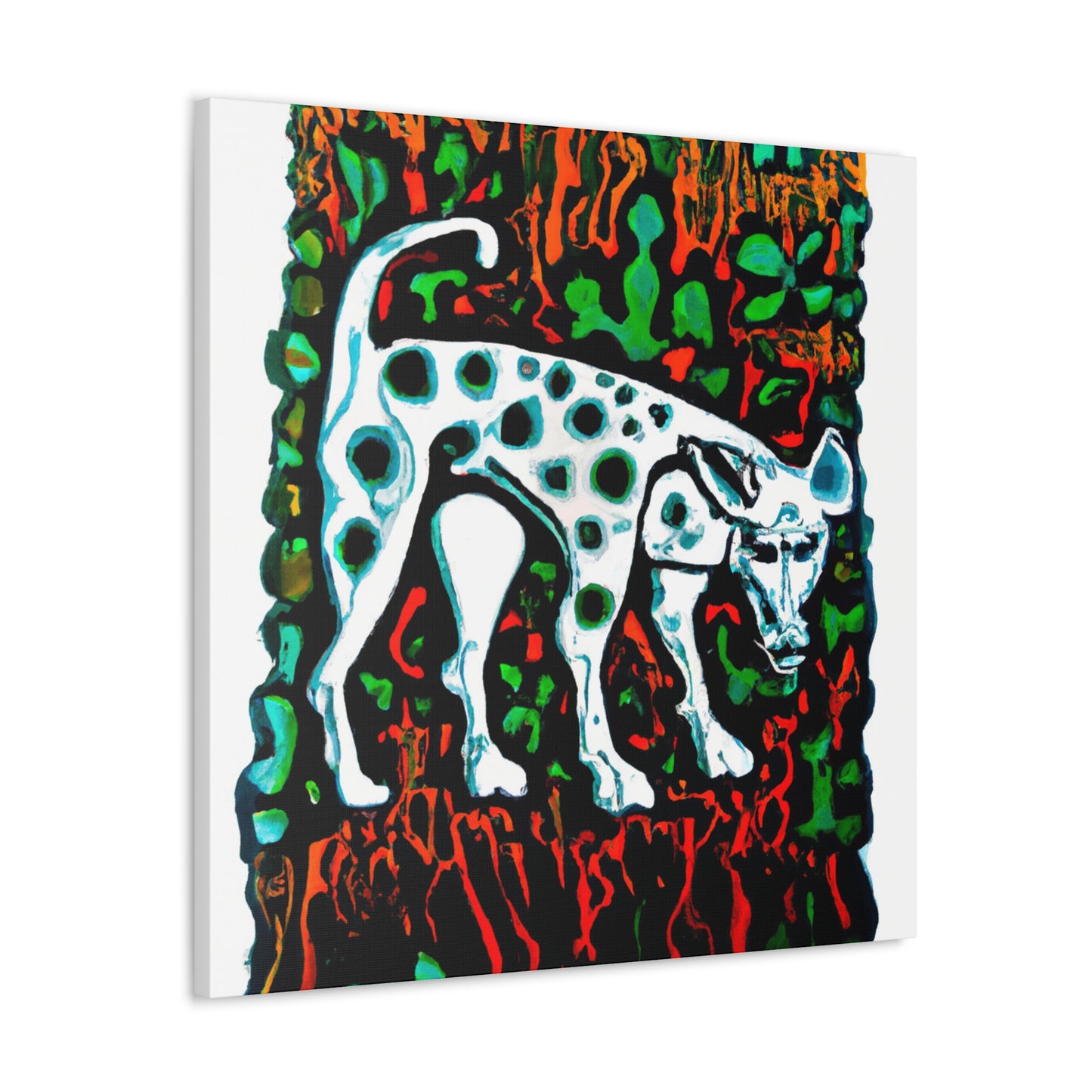 "Hyena in Art Nouveau" - Canvas