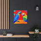 Macaws in Splendor. - Canvas