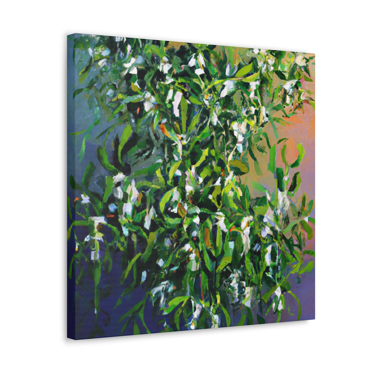 Mistletoe in Moonlight - Canvas