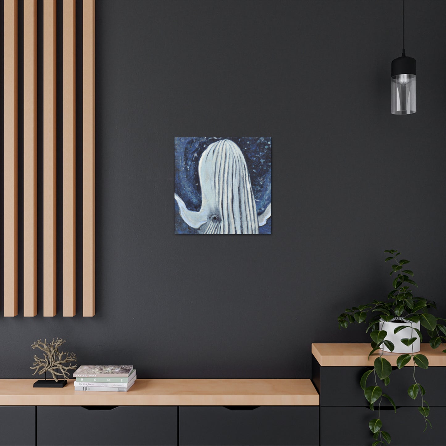 Whale in the Sky - Canvas