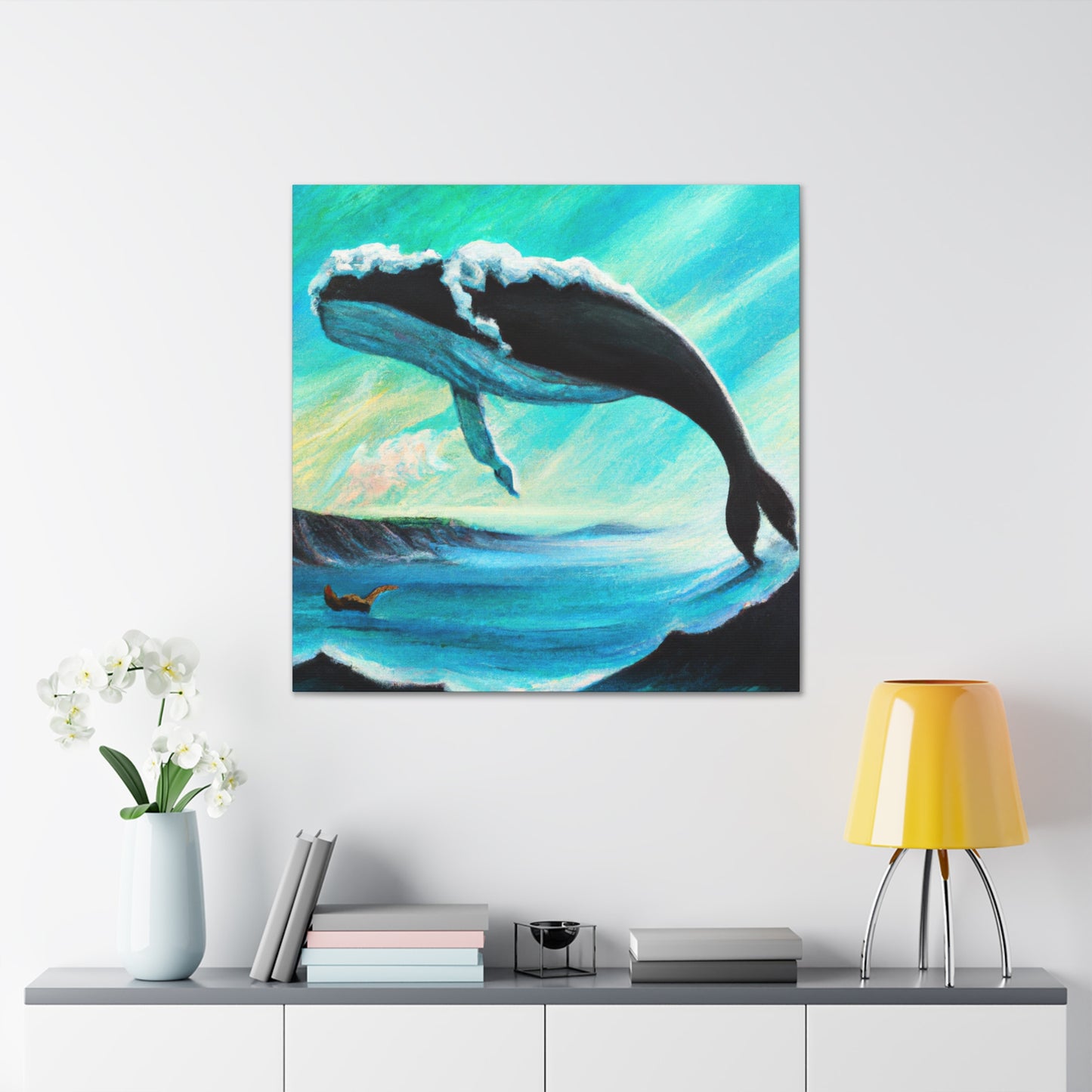 Whale in a Dream - Canvas