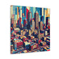 "Urban Canvas: Indy Impressions" - Canvas