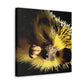 Hedgehog In Autumn Colors - Canvas