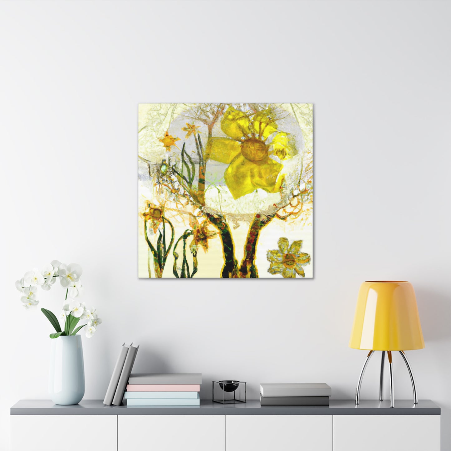 A Daffodil's Beauty - Canvas