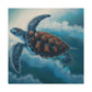 "Sea Turtle Affirmation" - Canvas