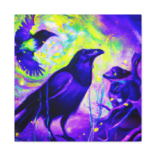 "Crow in Dreamland" - Canvas