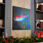 "Neon Tetra Impressionism" - Canvas