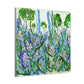 Wildflower Whimsy Abstraction - Canvas