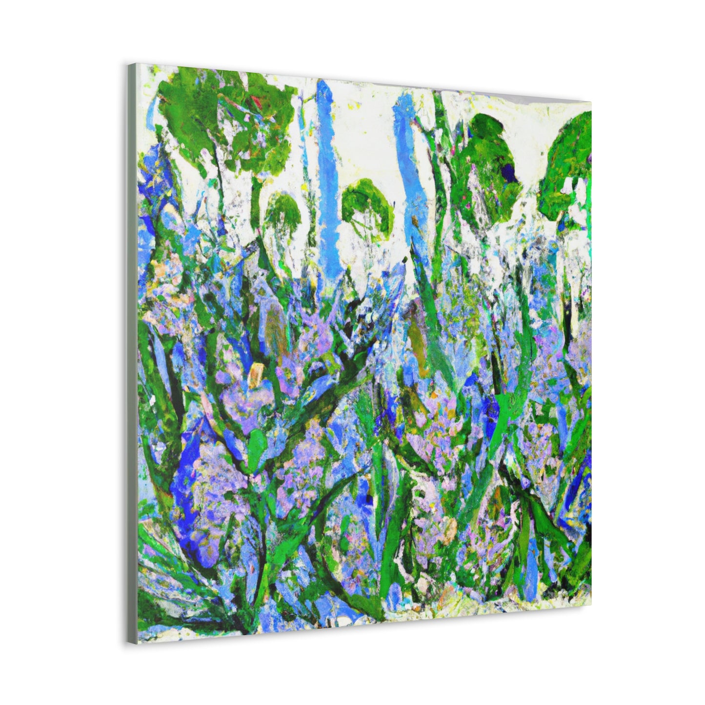 Wildflower Whimsy Abstraction - Canvas