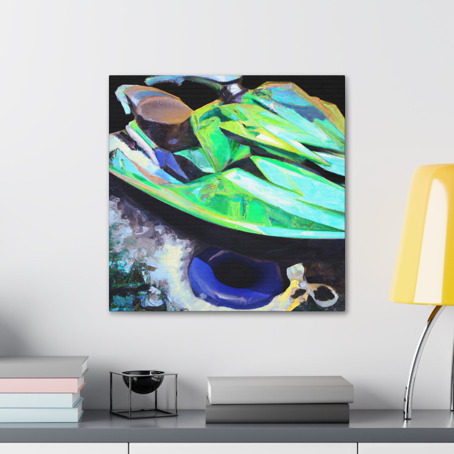 Jet Skiing Sunshine Joy - Canvas