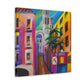 Colonial Art Deco Dream - Canvas