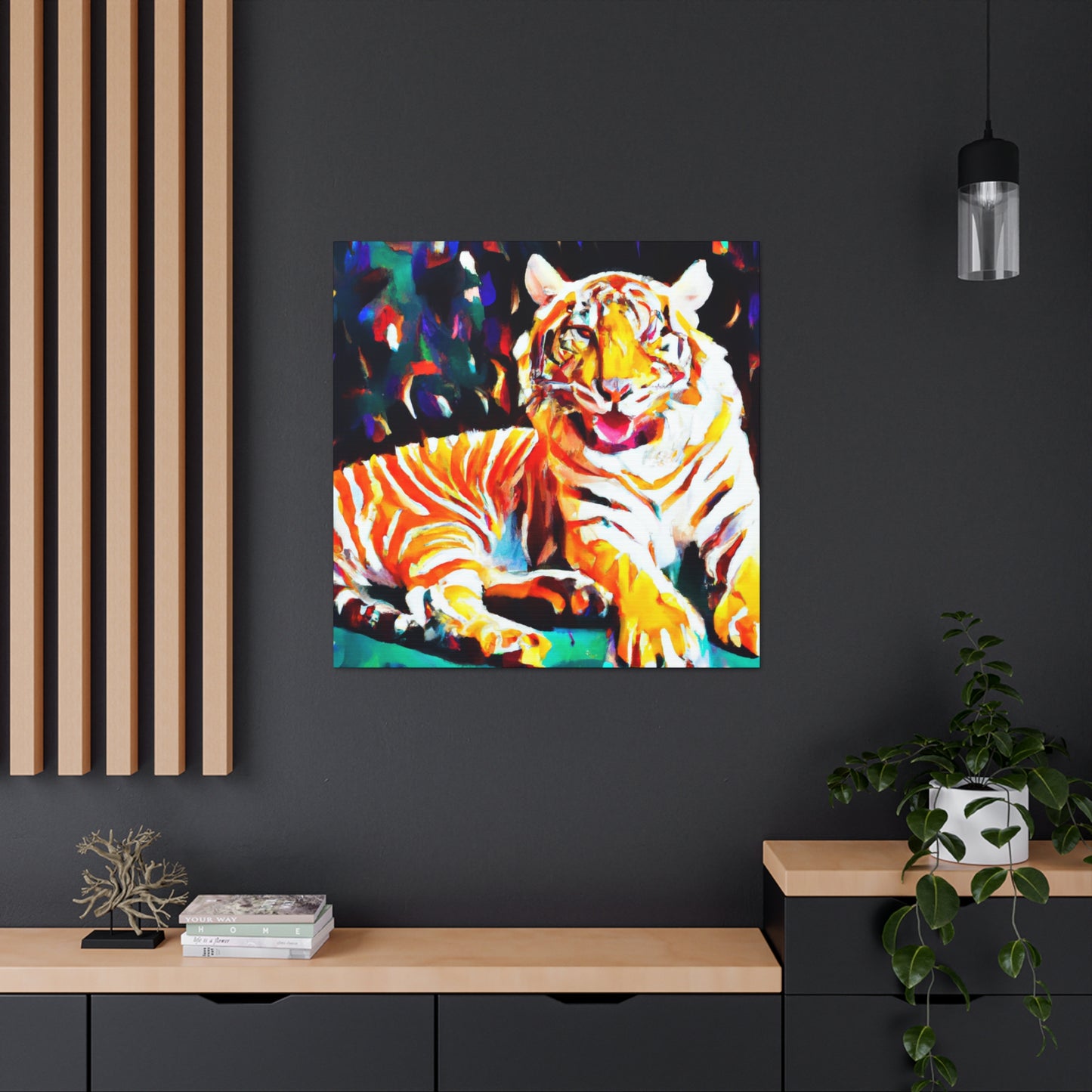 Majestic Bengal Tiger - Canvas