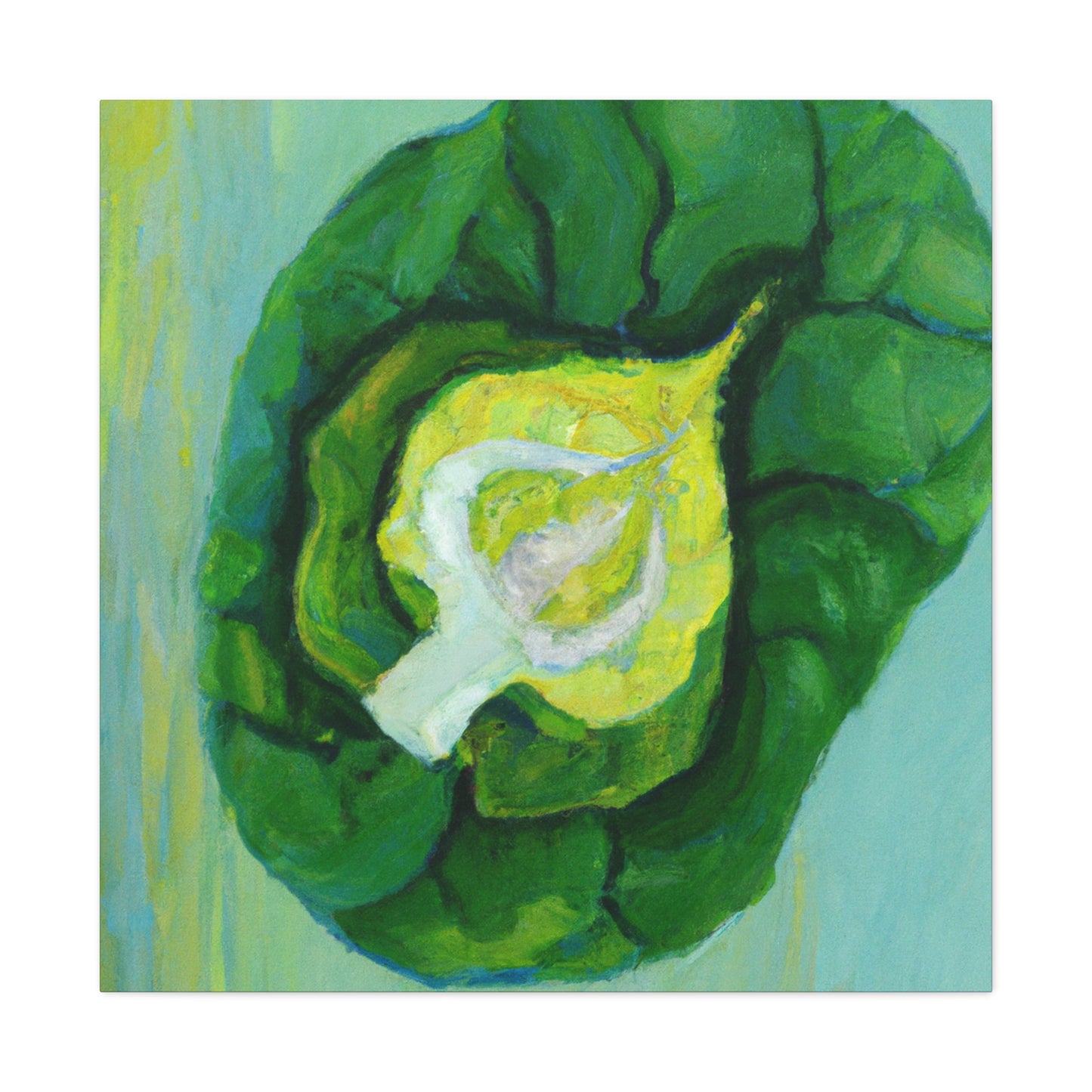 "Vegetables in Vogue" - Canvas