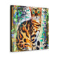 Bengal's Art Deco Shine - Canvas