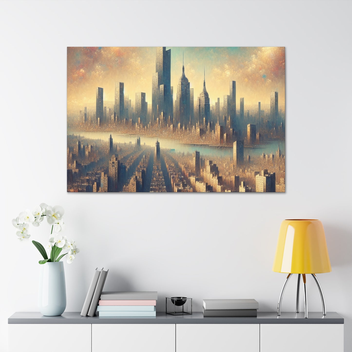 "New York's Renaissance Revival" - Canvas