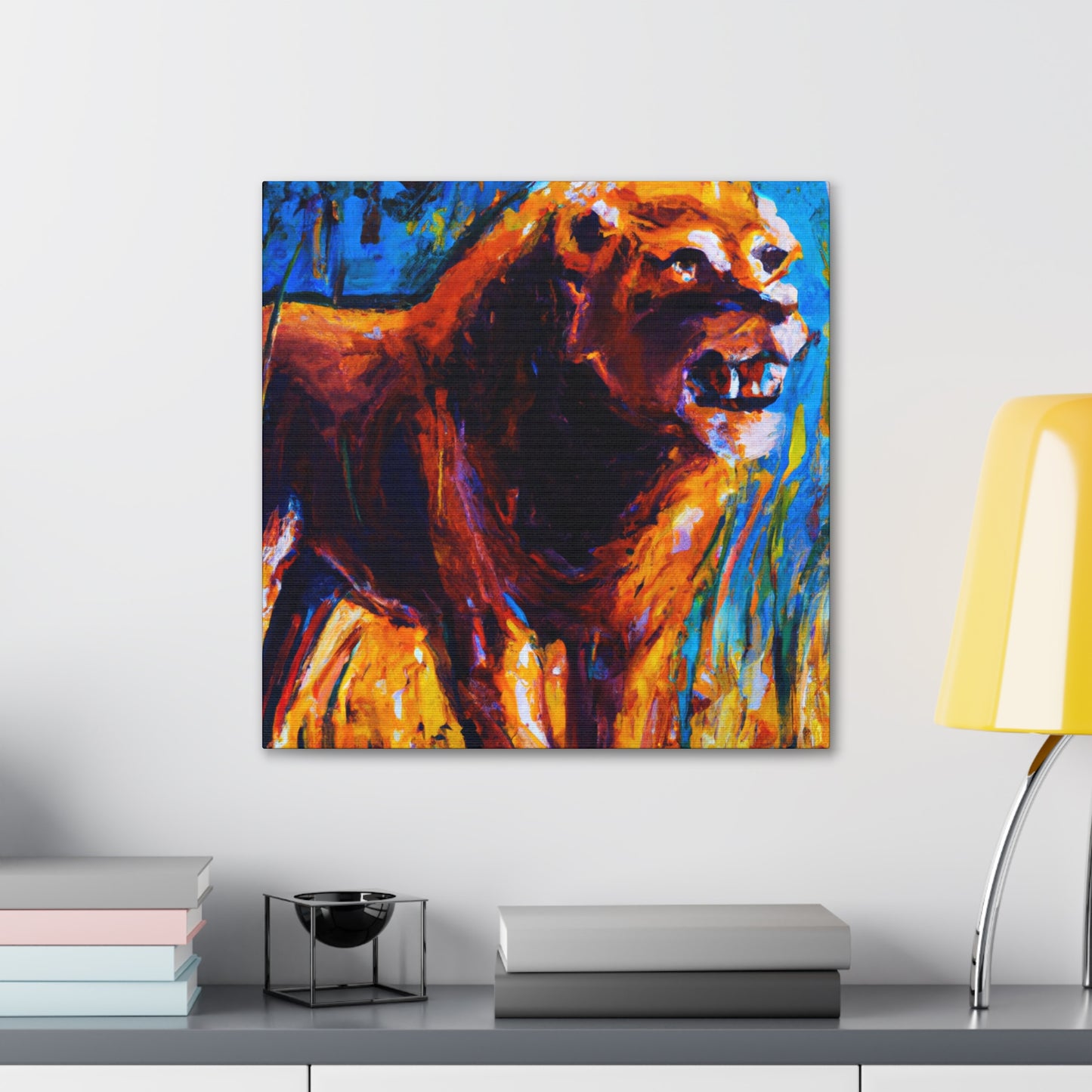 "Lion of Expressionism" - Canvas