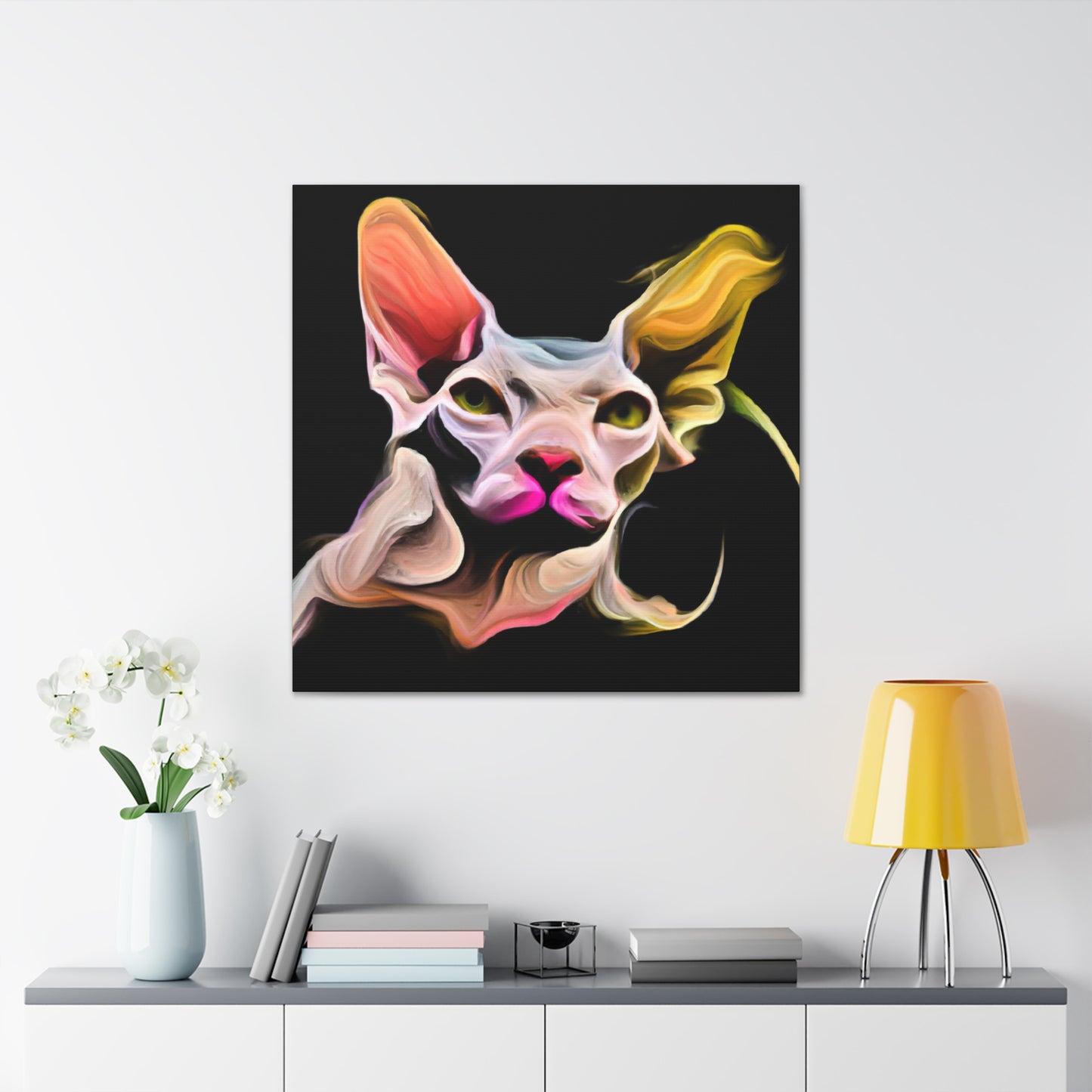 Sphynx Cat Enchantment - Canvas