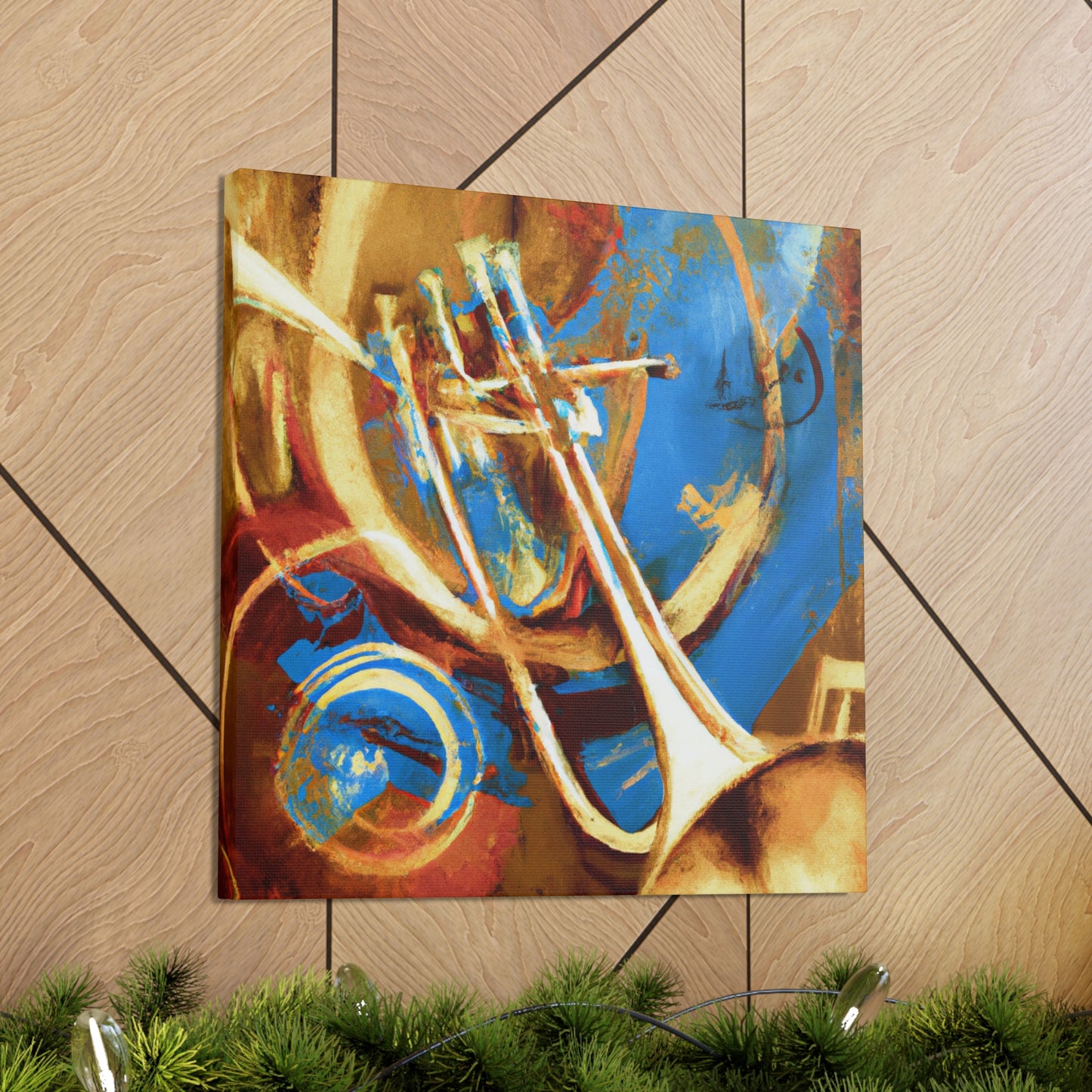 "Trombone in Transcendence" - Canvas