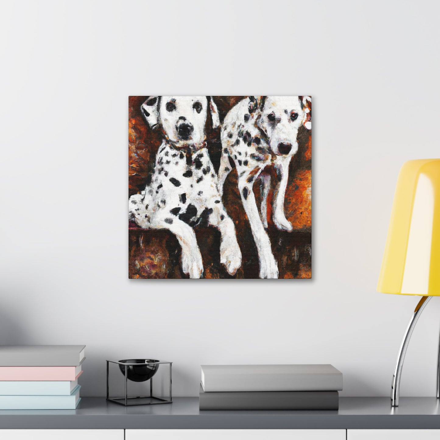 Dalmatian Dreamscape - Canvas