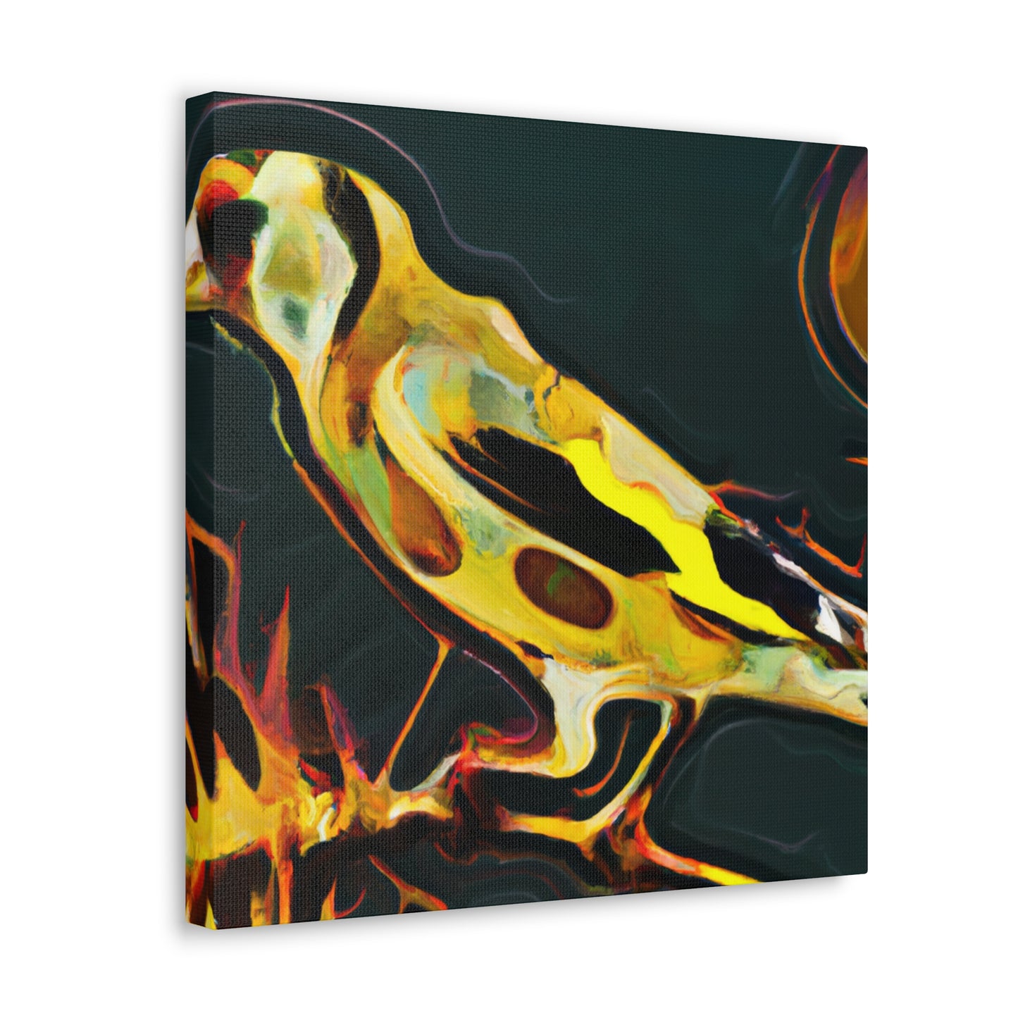 "American Goldfinch Hues" - Canvas