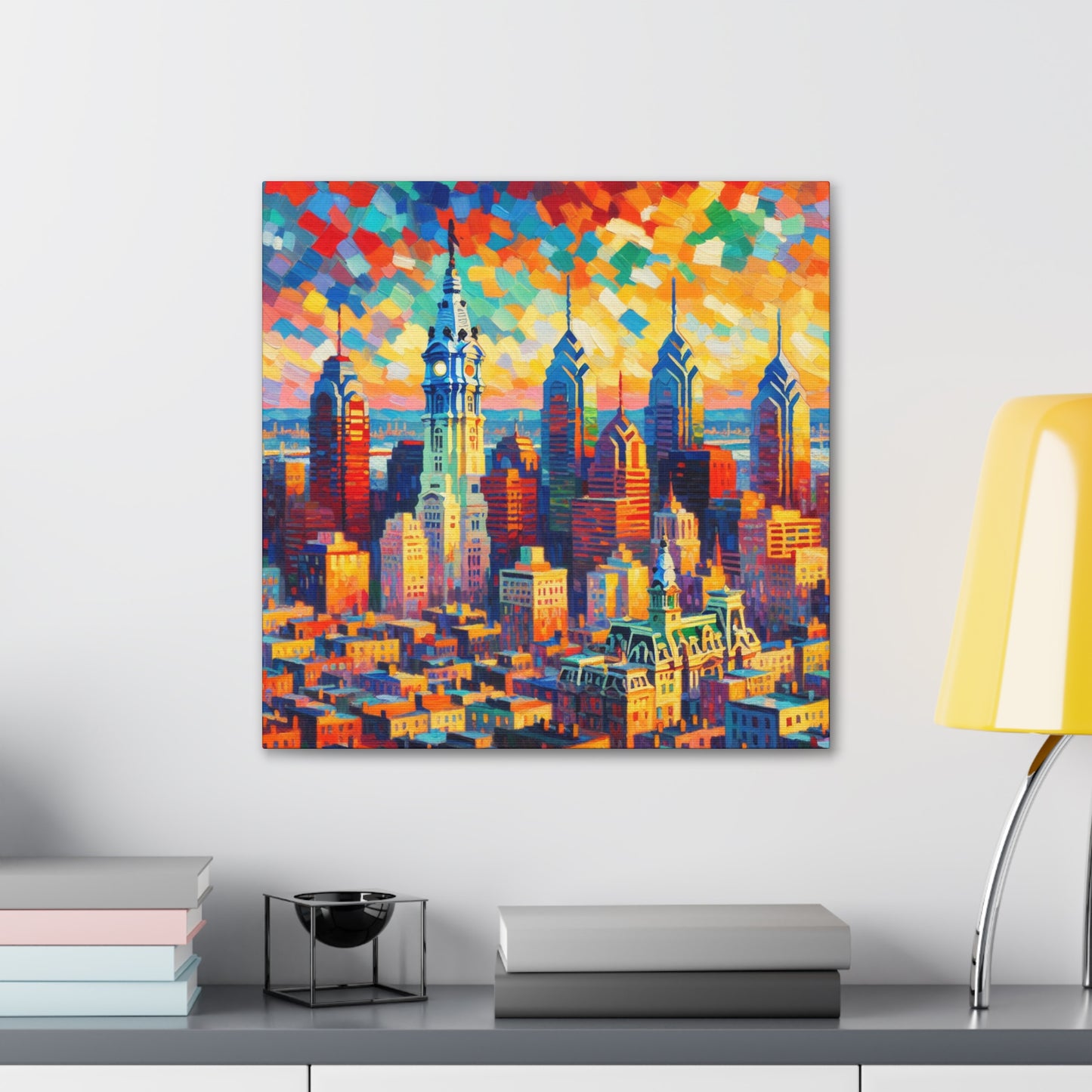 "Vibrant Philadelphia Landscapes" - Canvas