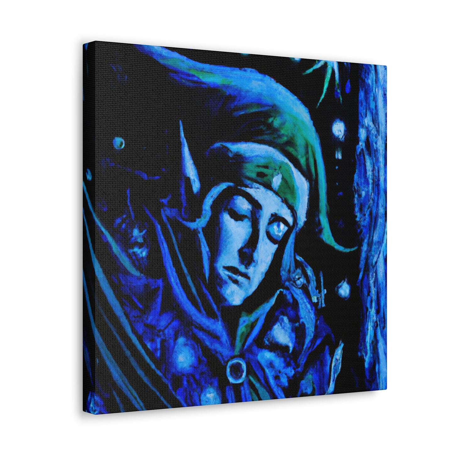 Elf in Evening Gown - Canvas