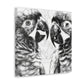 Amazon Paradise Parrots - Canvas