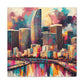 Magic City Vivid Expression - Canvas