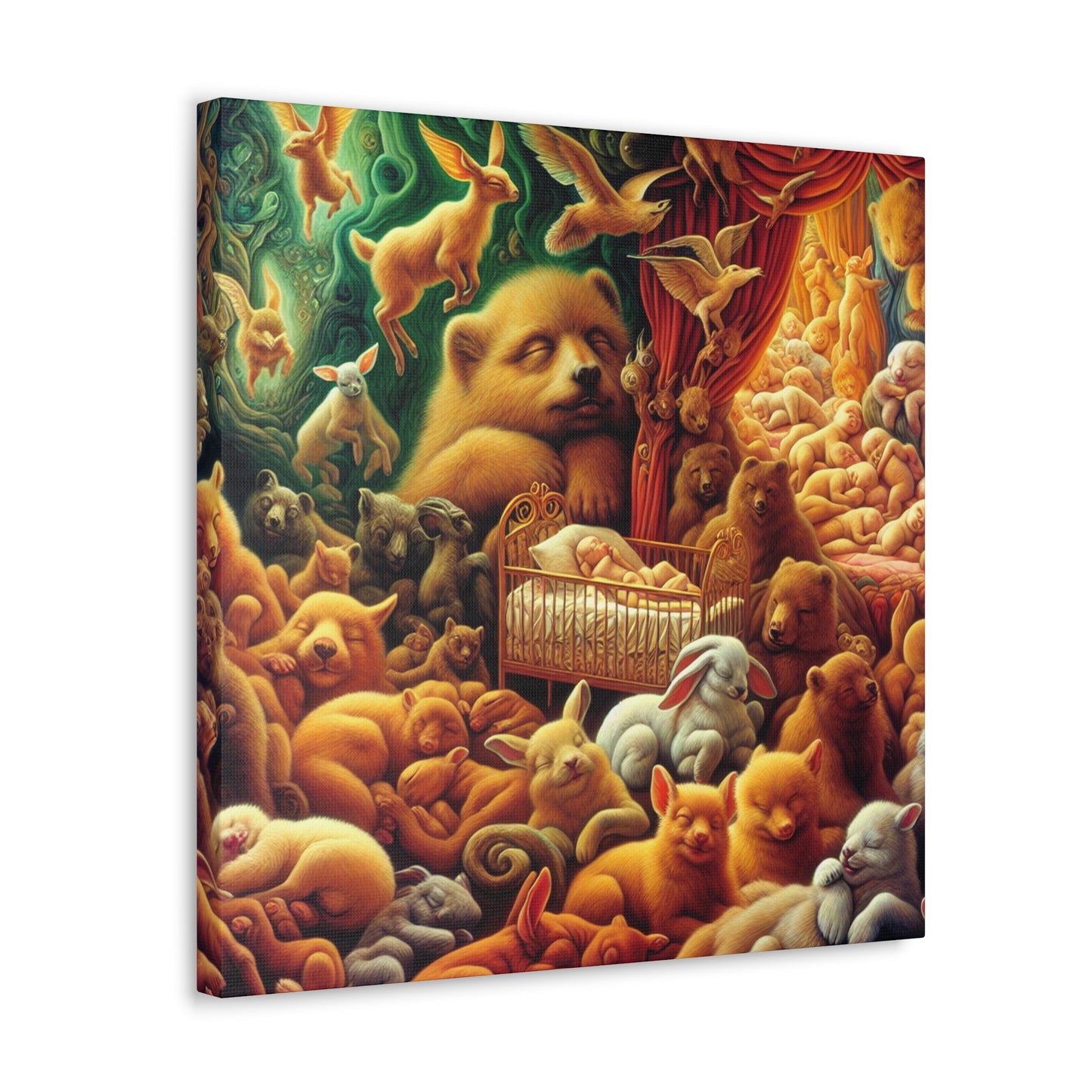 Dreaming Wildlife Wonderland - Canvas