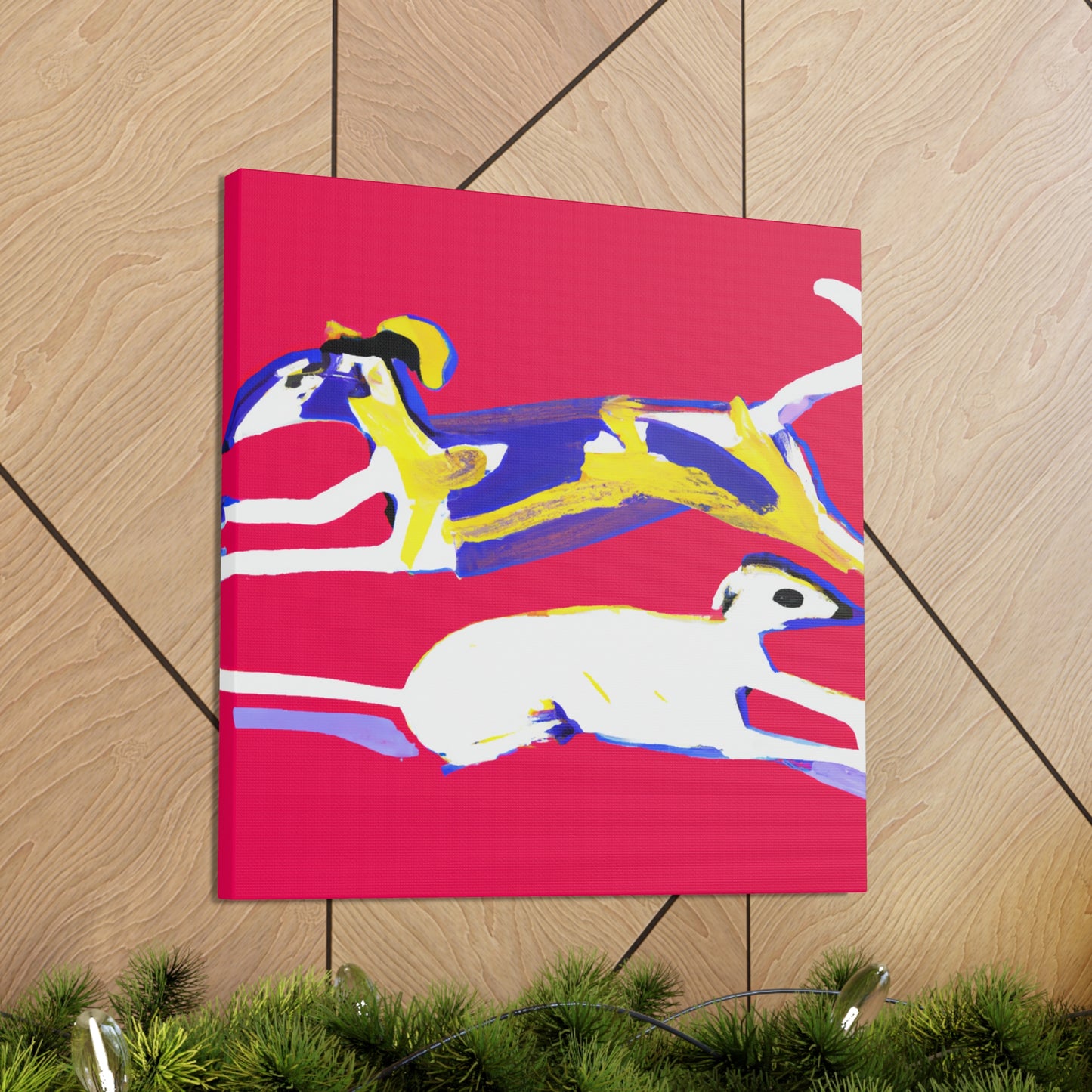 "Greyhound's Eternal Spirit" - Canvas