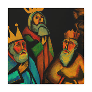 Wise Men Adoration. - Canvas