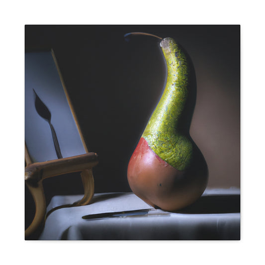 Pear in Awe Dream - Canvas