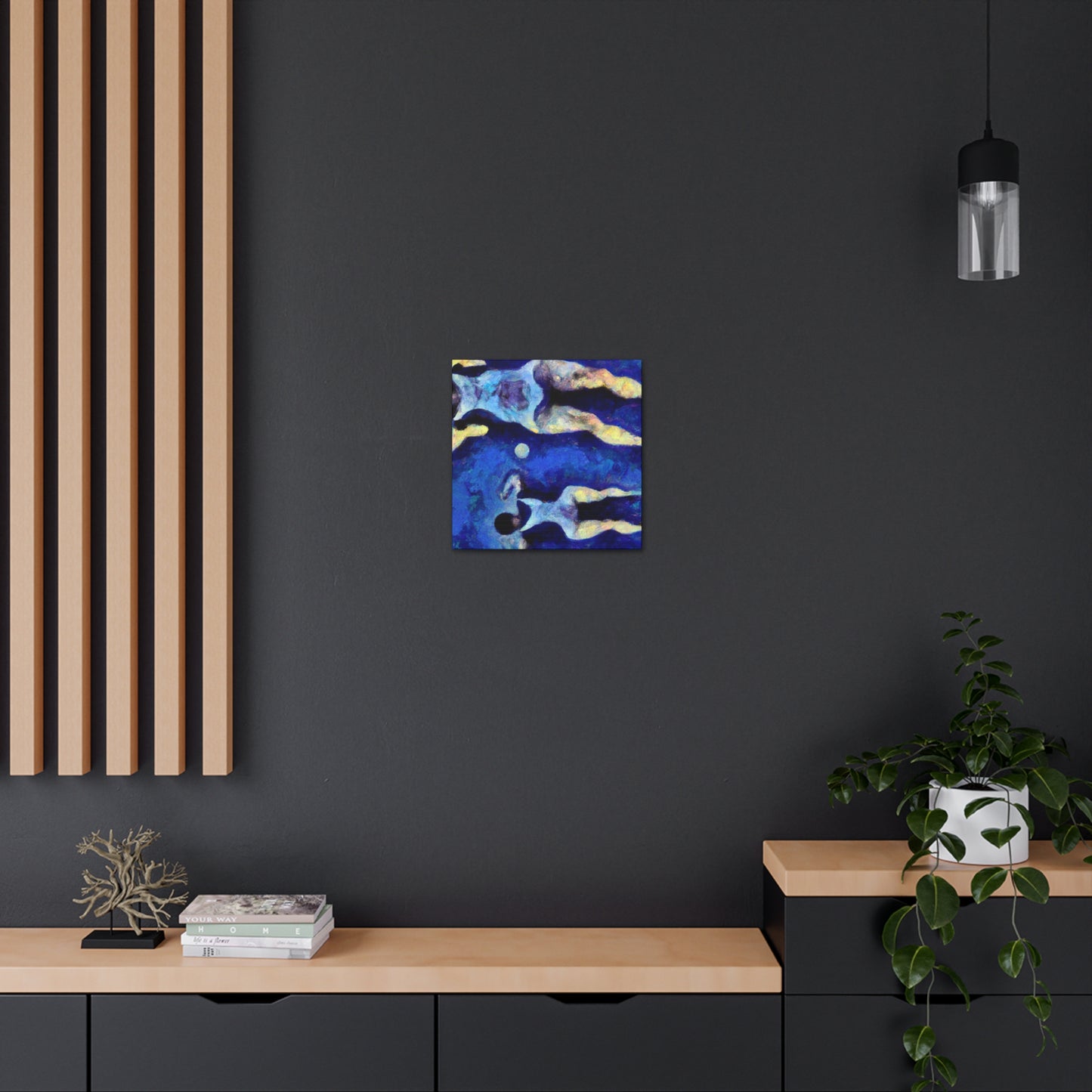 Swimmers in Flow State - Canvas