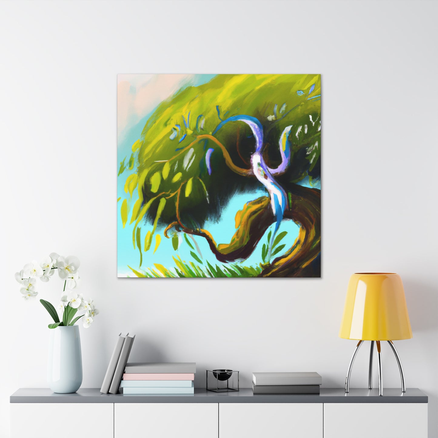 Sublime Willow Utopia - Canvas