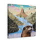 Otter in Dreamscapes - Canvas